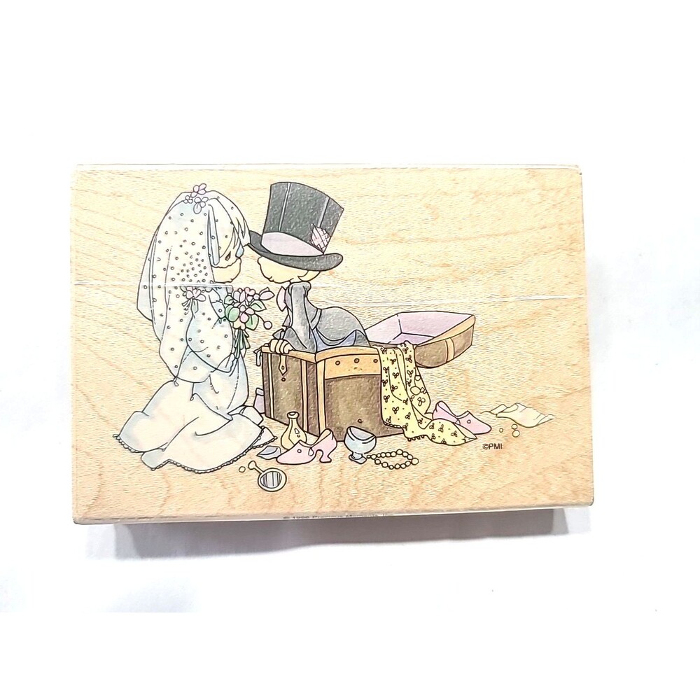 Stampendous Precious Moments Rubber Stamp Togetherness Wedding Never Used